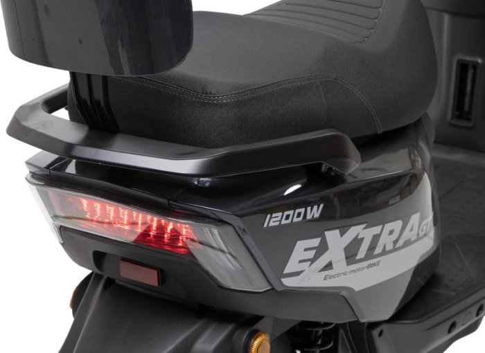 Електроскутер Corso Extra GT 1200W 64V/30Ah Кормова частина