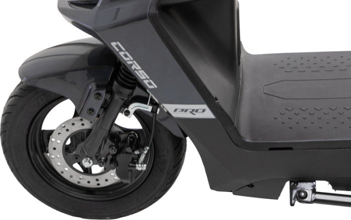 Електроскутер Corso Extra GT 1200W 64V/30Ah передні гальма