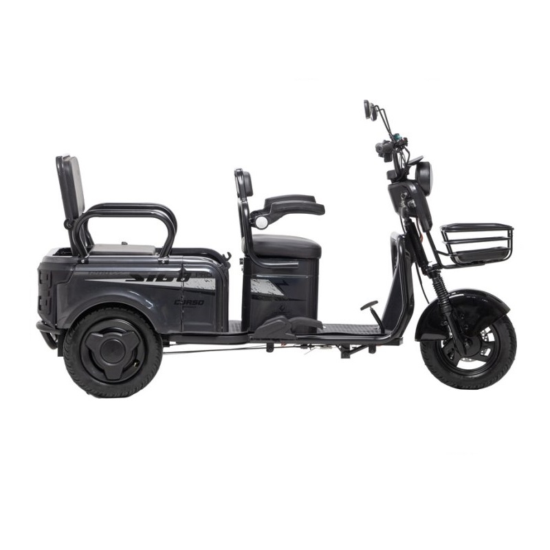 Електротрицикл Corso SIG-8 Pro 1200W 72V/28Ah Вид збоку