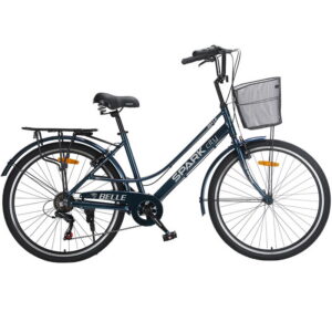 Велосипед SPARK CITY BELLE (колеса – 26″, алюмінієва рама – 17″) Синій