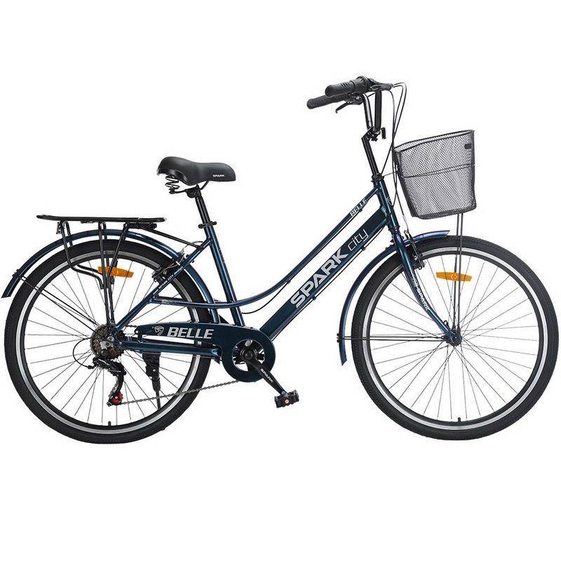 Велосипед SPARK CITY BELLE (колеса – 26″, алюмінієва рама – 17″) Синій