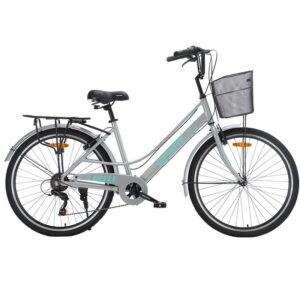 Велосипед SPARK CITY BELLE (колеса – 26″, алюмінієва рама – 17″) Сірий