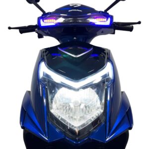 Електроскутер Spark SP2000E-1 2000W 72V/20Ah Сіній, передня оптика