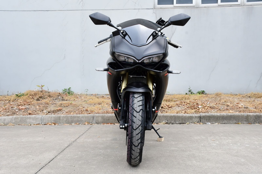 Мотоцикл Spark SP300RS-2 Чорний з переду
